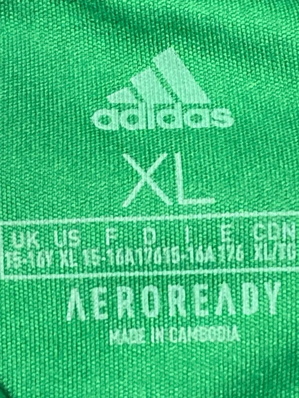 Adidas Regista 20 Soccer Jersey NWT Kids XL Green/White Aeroready FI4567